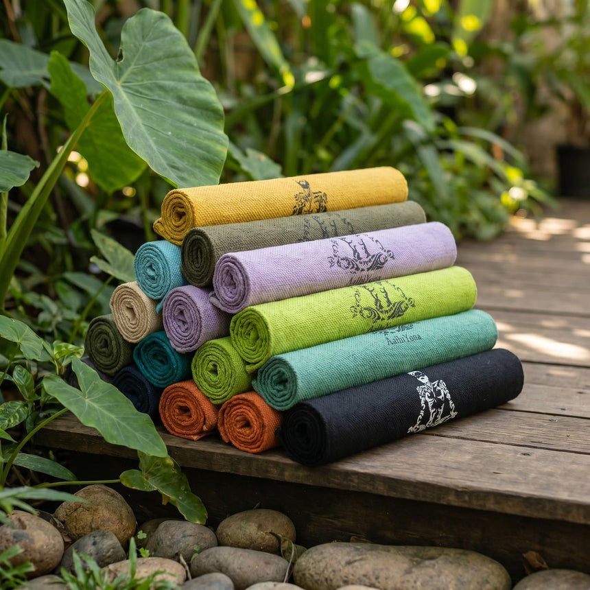 Pure Cotton Yoga Mat