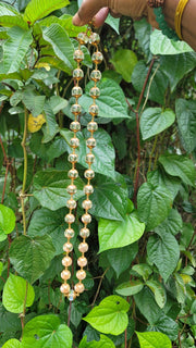 Spatika Panchaloha(Impon) Premium mala-14mm