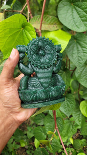 Green Jade Lakshmi (Emerald 670grm) Exotic collection