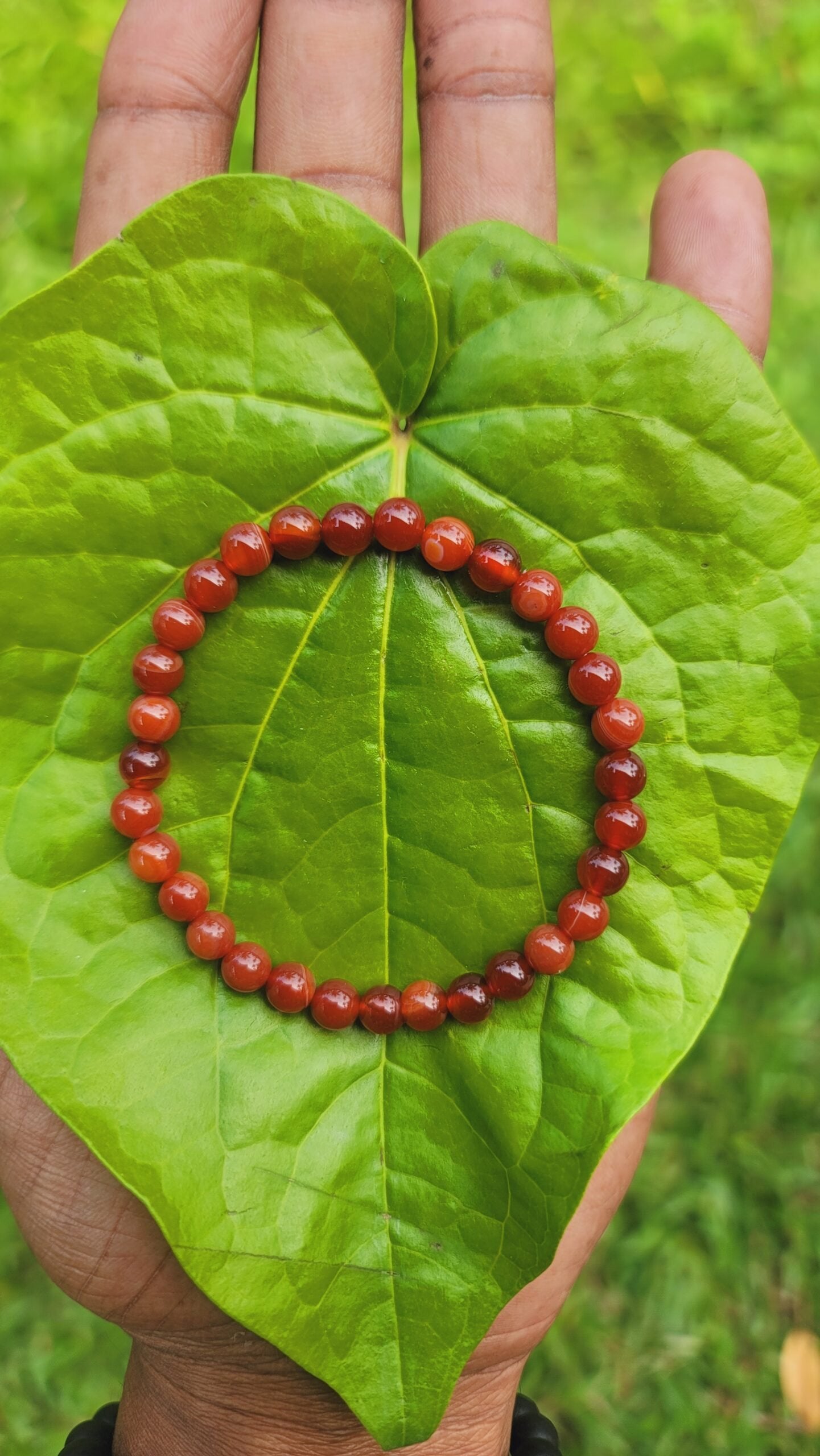 Red Onyx Bracelet