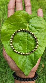 Pyrite Gold Bracelet