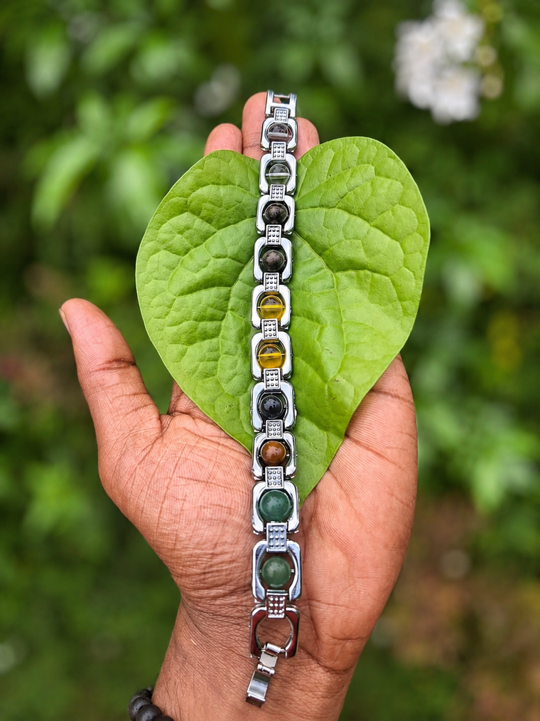 Dhan yog Metal Bracelet