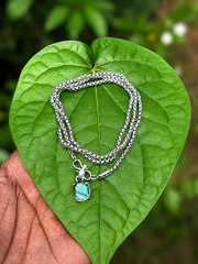 Gemstone Silver Chain