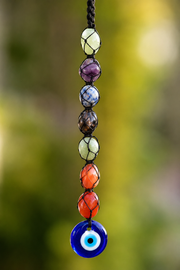 Seven Chakra Evil Eye Door Hanger