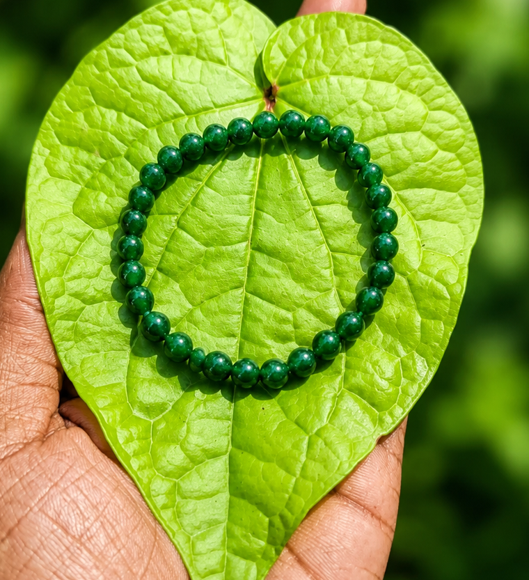 Green Zade Bracelet 6mm