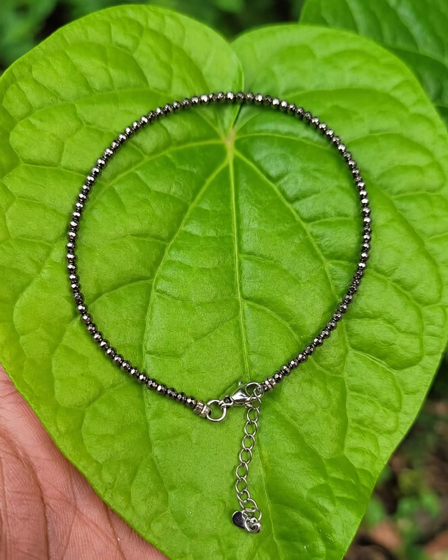 Pyrite Anklet 2mm