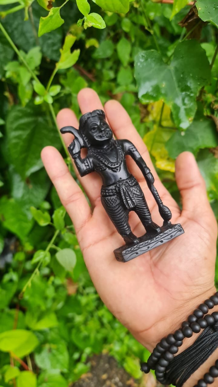 Karungali Karuppasamy Statue 4 inch