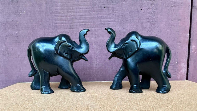 Karungali Elephant Statue-3inch