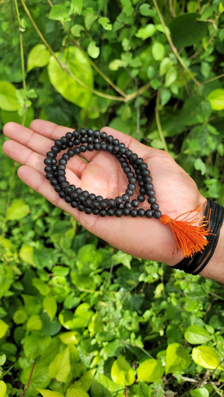 Karungali Mala - 7mm 108 Pearls