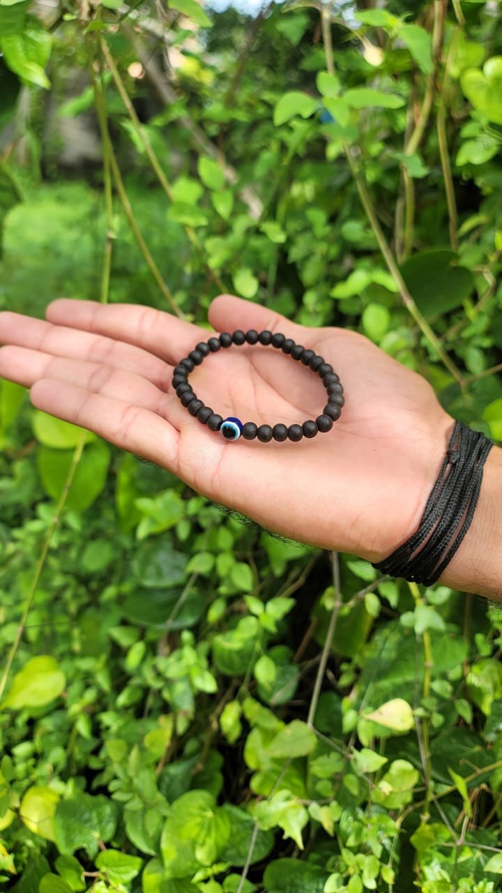 Evil Eye Karungali Bracelet - 6mm