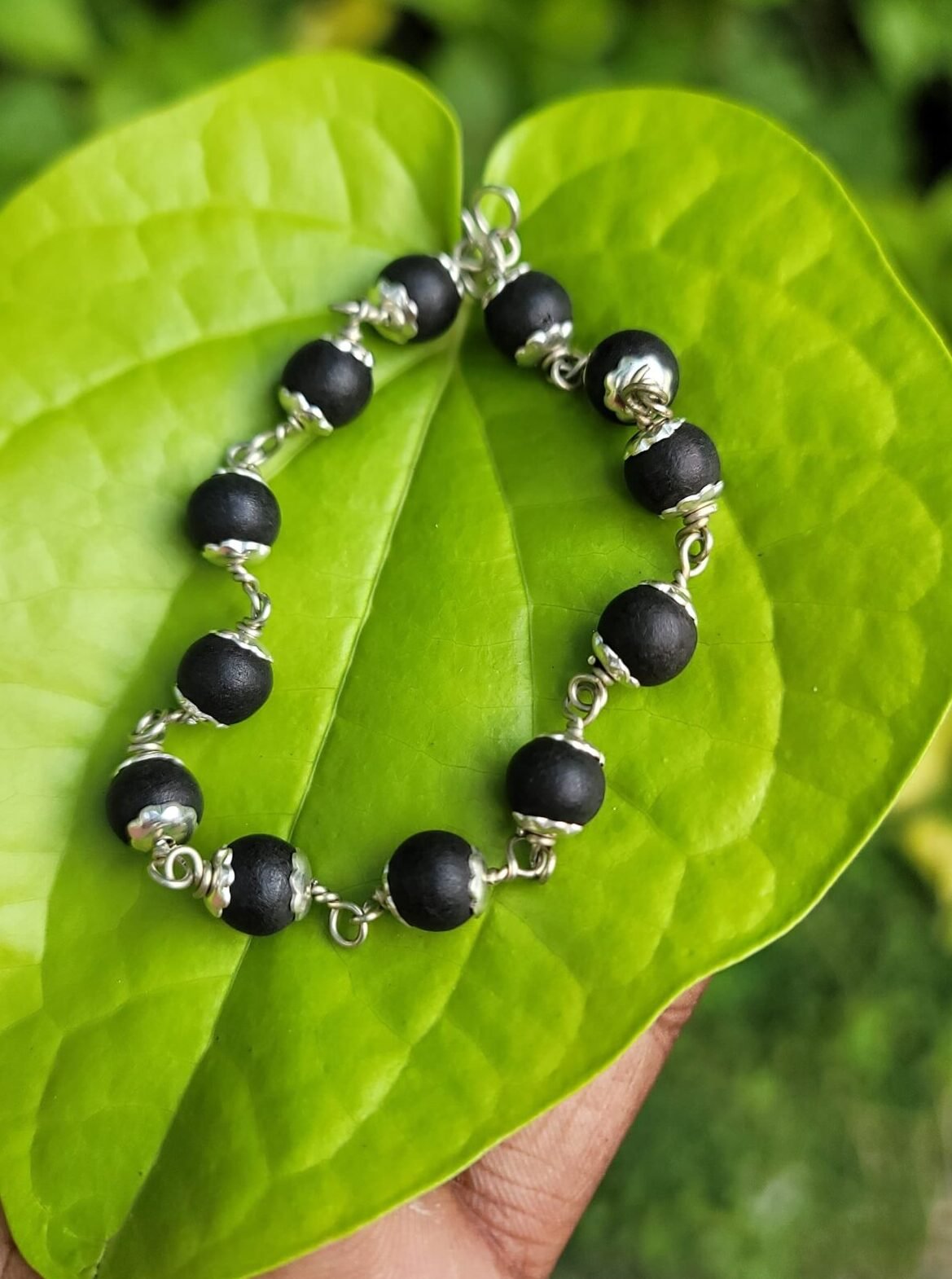 Karungali Metal Bracelet 8mm