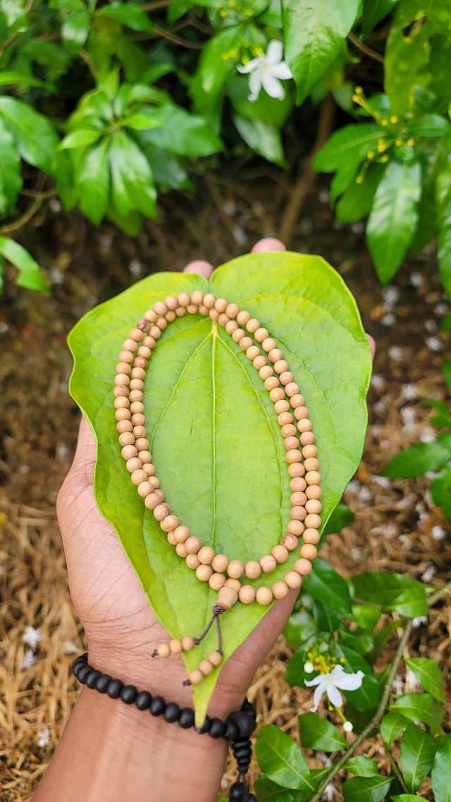 White Sandalwood Mala 6mm