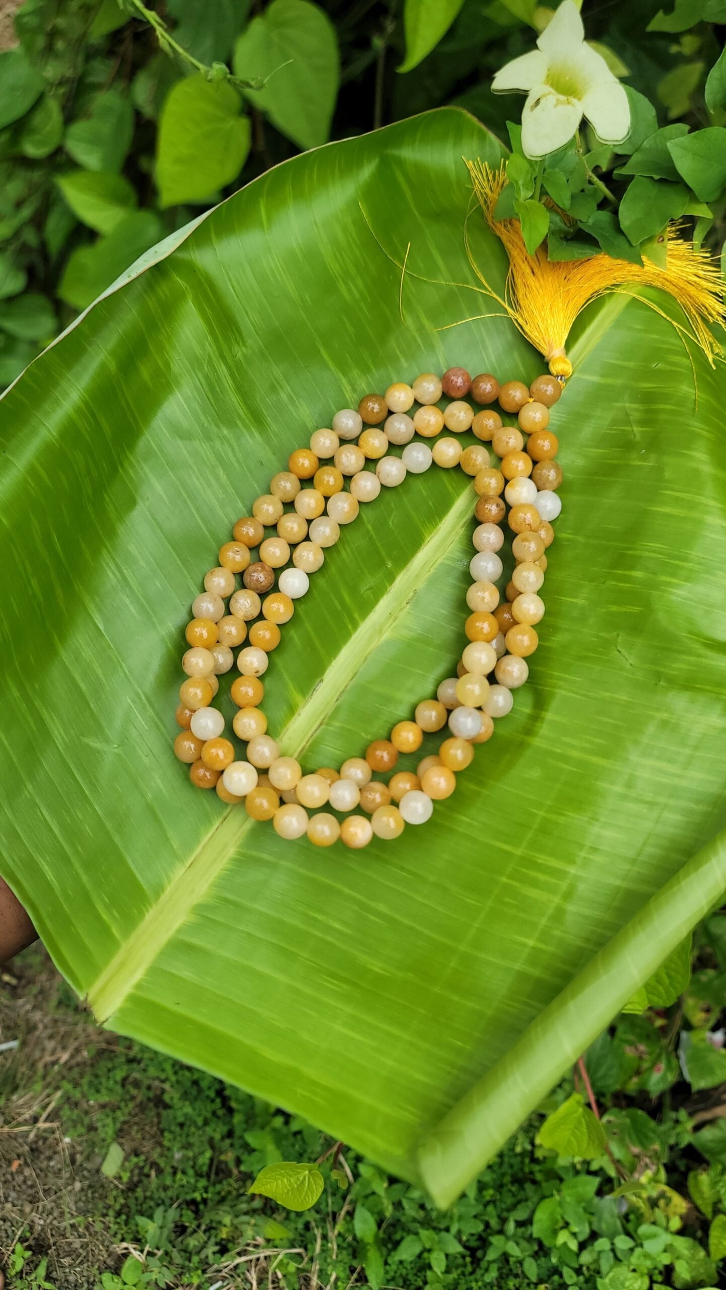Mookaite Gemstone Mala 108 Pearls