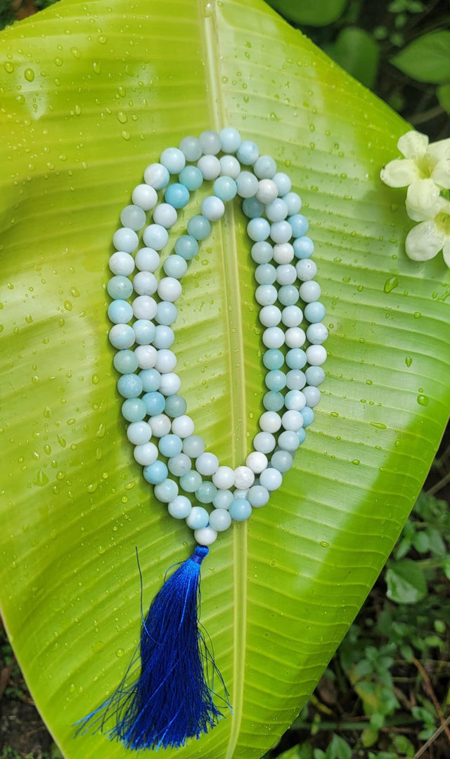 Amazonite Gemstone Mala 108 Pearls