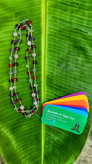 Seven Chakra Silver(925) Mala