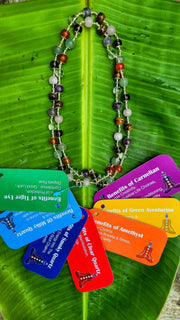 Seven Chakra Silver(925) Mala