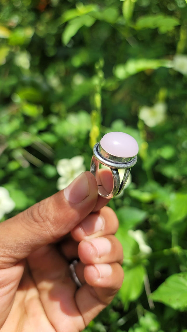 Rose Gem Stone Ring