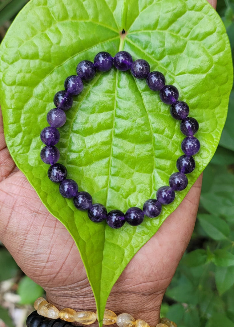 Amethyst Gemstone Bracelet