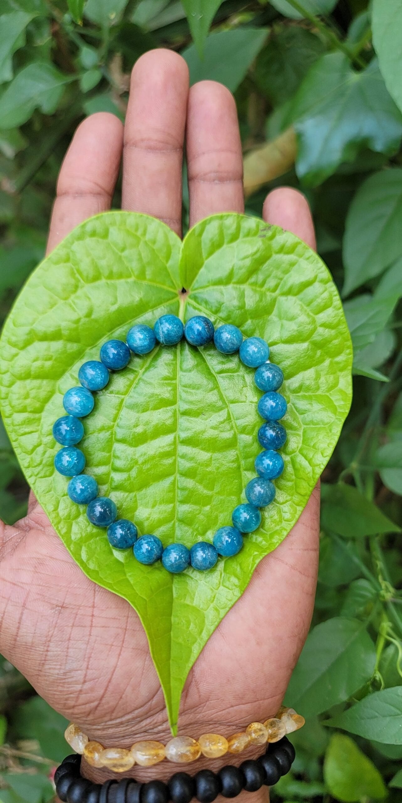 Blue Calcite Gemstone Bracelet