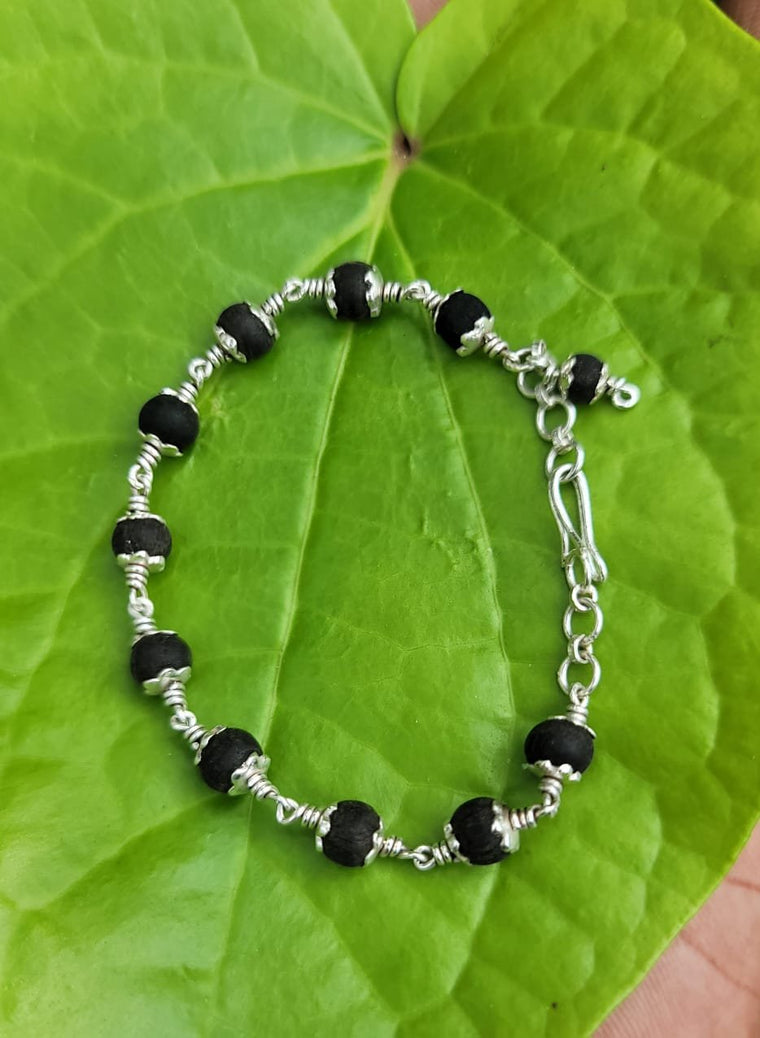 Karungali Silver(925) Bracelet for babies