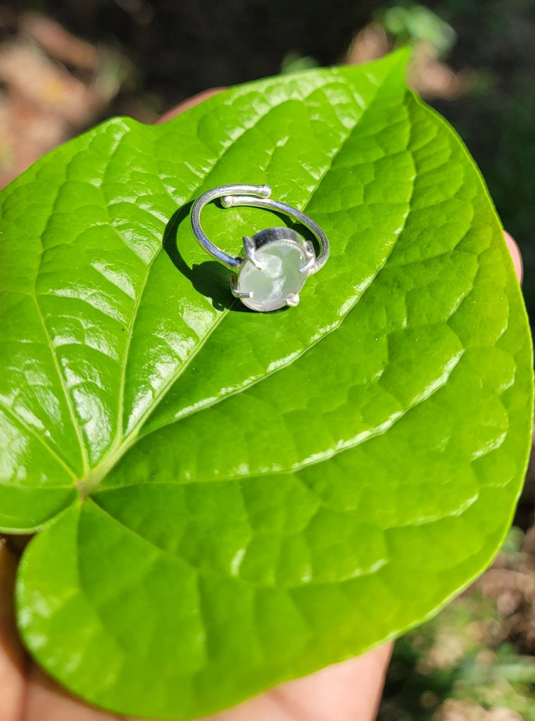 Clear Quartz Gemstone Ring