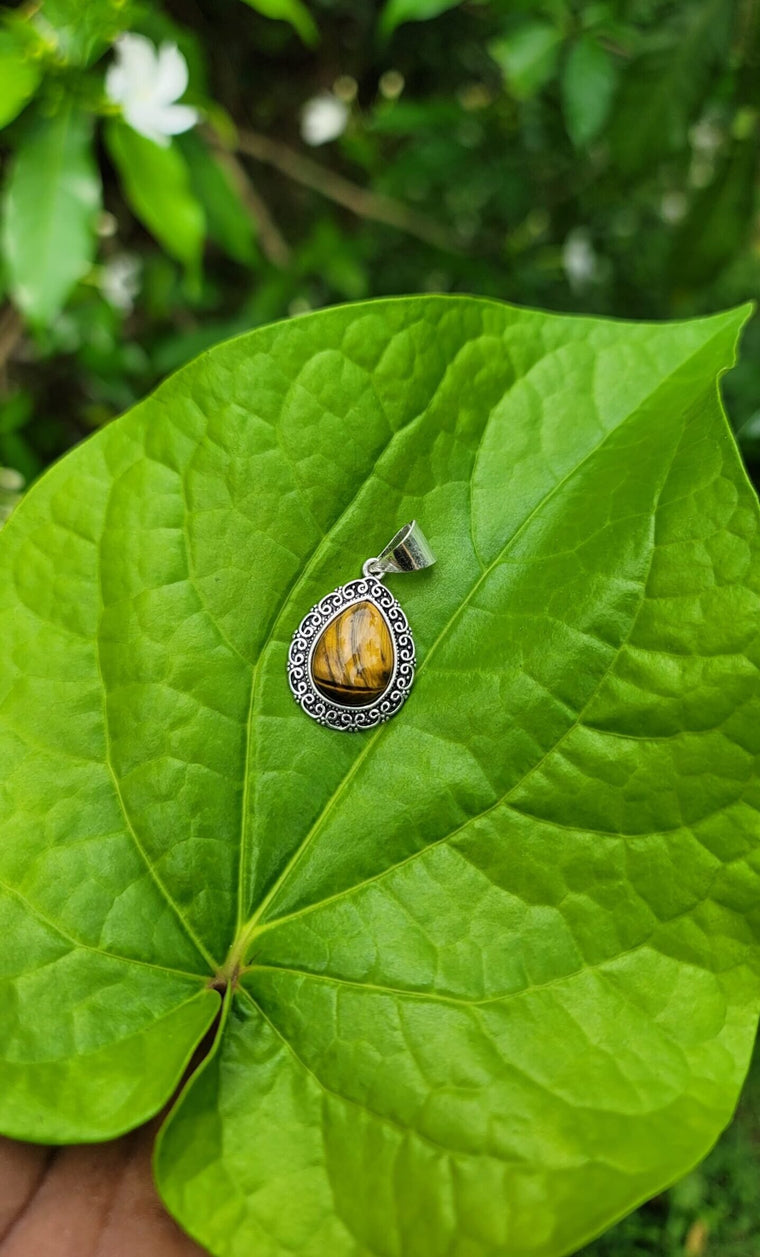 Tiger Eye Gem Pendant