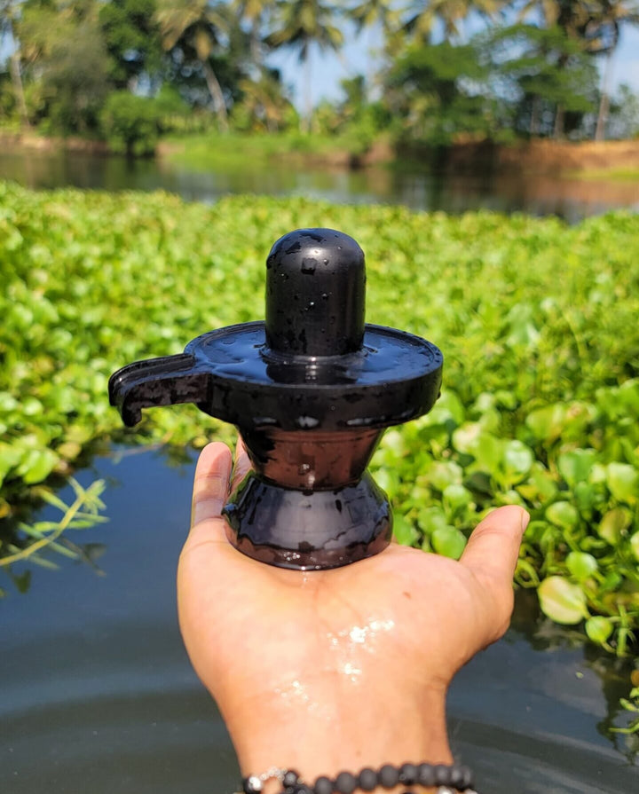 Karungali Shivalinga 4 Inch