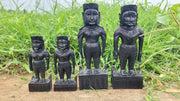 Karungali Marapachi Doll (Pair) - 6 inch