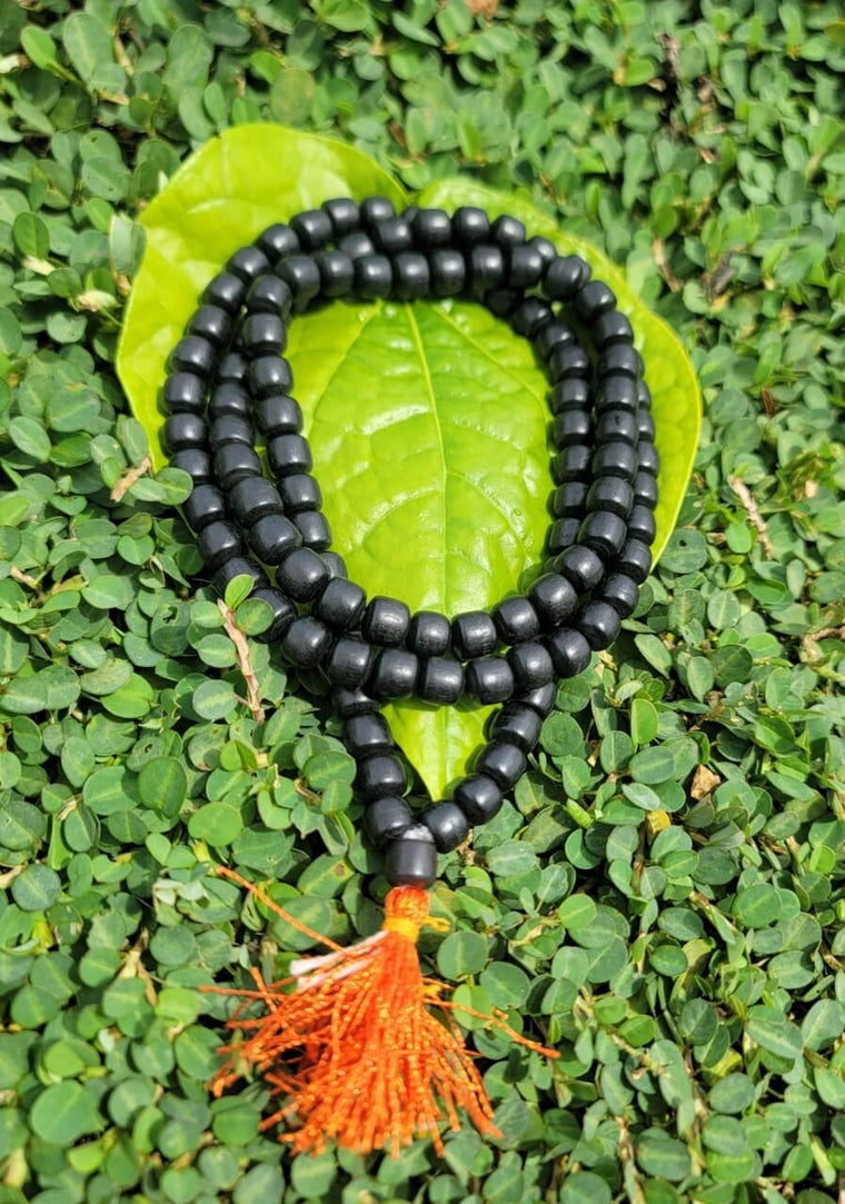 Karungali Drum Type MaLa - 8 MM 108 Pearls