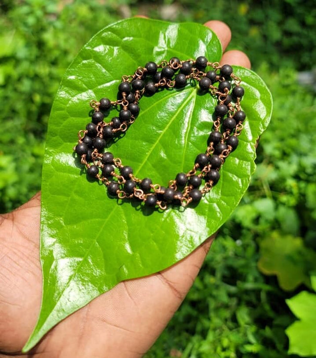 Karungali Copper Wire Mala – 6mm