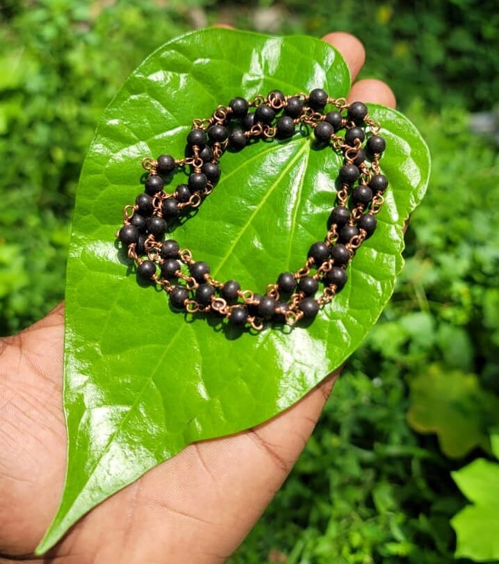 Karungali Copper Wire Mala – 6mm