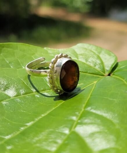 Garnet Gem Ring (free size)