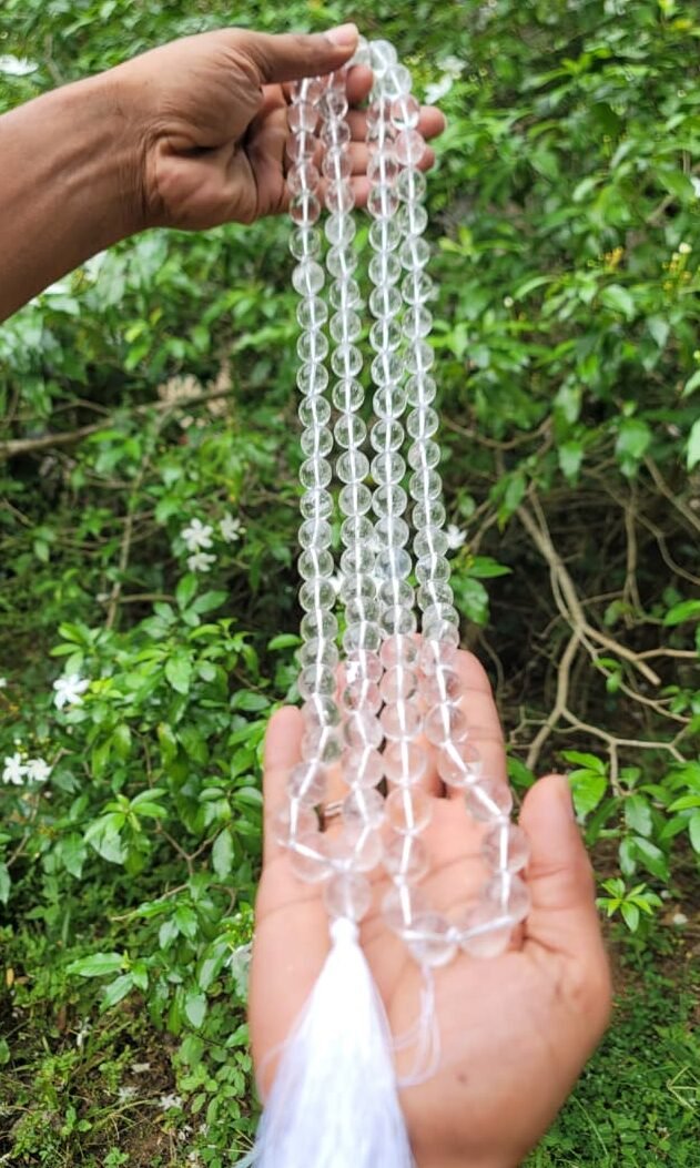 Spatika Mala 108 Beads -14mm
