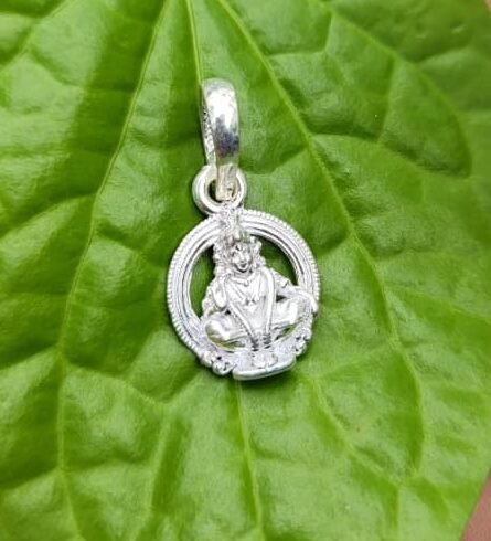 Ayyappa Silver (925) Dollar