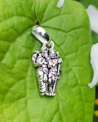 Murugan with Ganesh Silver (925) Dollar