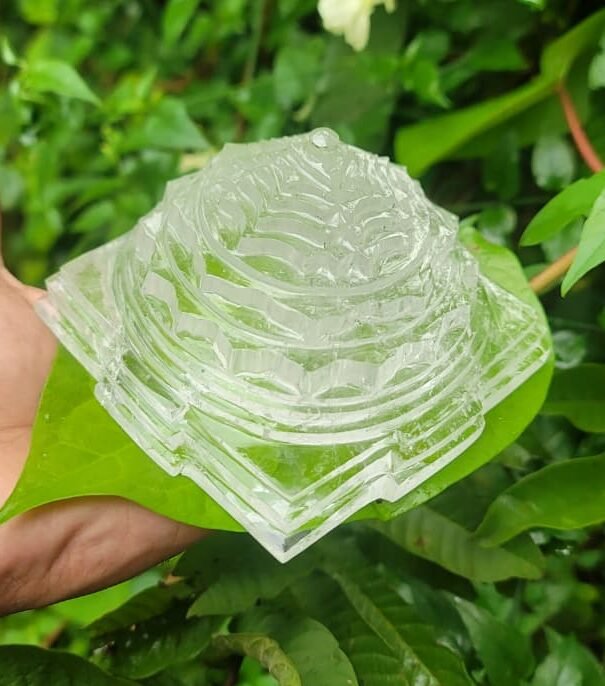 Spatika (Crystal Quartz) Shri Yantra 1kg