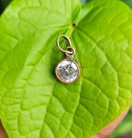 Zircon Gem Pendant