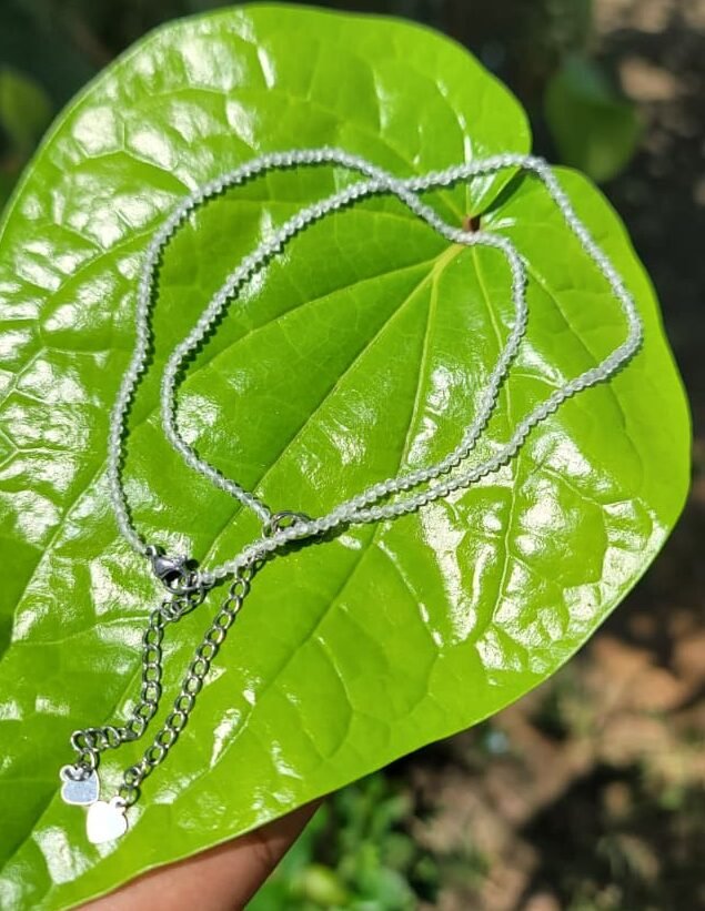 Spatika Anklet 2mm(pair)