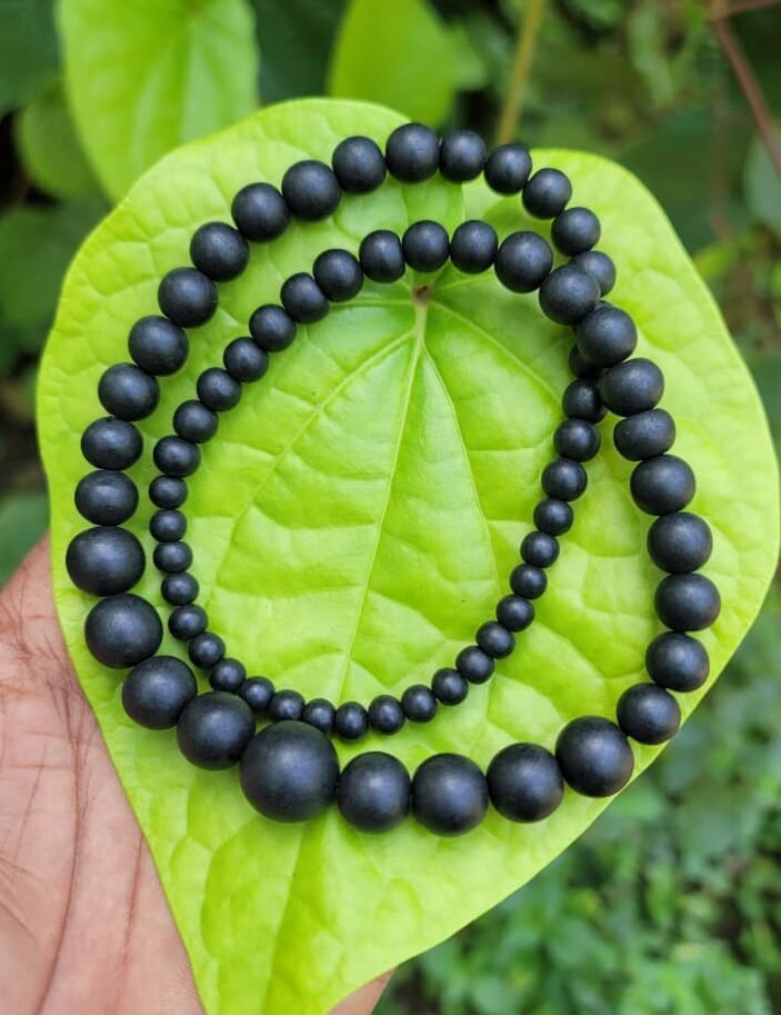 Karungali Graduation mala 6-14mm