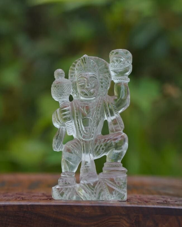 Premium Spatika Hanuman Statue