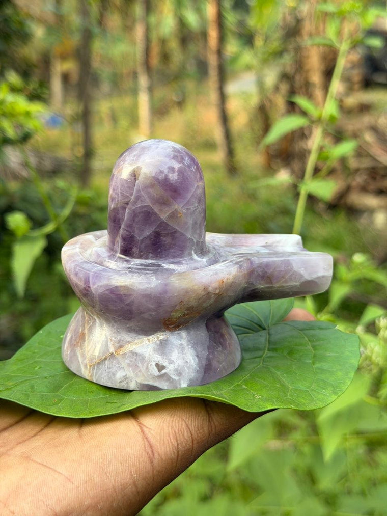 Amethyst Shivalinga (280-500gram)
