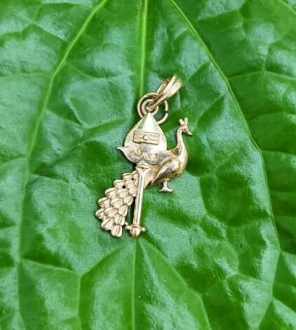 Panchaloha(impon) Vel Peacock Dollar