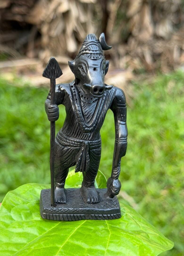 Karungali Varaha Swamy Statue-4inch
