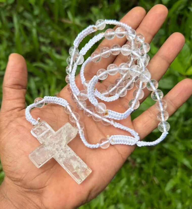 Spatika Rosary Mala-8mm (japa mala)