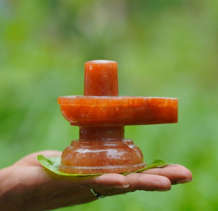 Red Aventurine Shivalinga