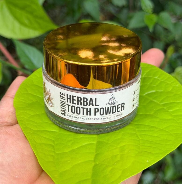 Aathilife Herbal Tooth Powder