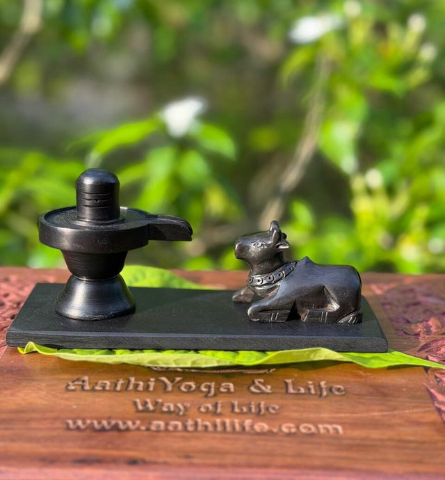 Big Karungali Shiva Car Dashboard & Pooja Room