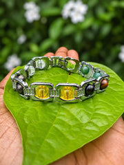 Dhan yog Metal Bracelet