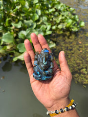 Ganesh gemstone statue (150gram)