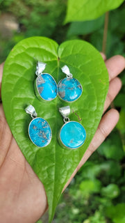 Natural Iranian Turquoise Locket